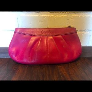 Pink Coach clutch